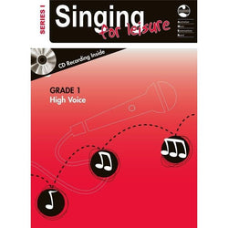 AMEB Singing For Leisure Series 1 - Grade 1 High Voice-Sheet Music-AMEB-Logans Pianos