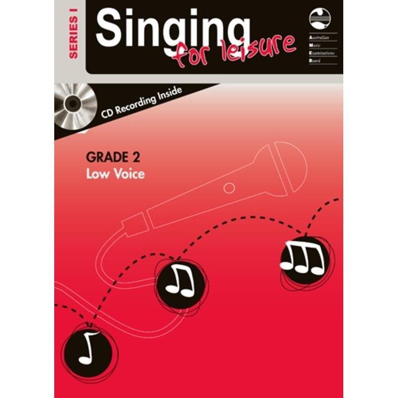 AMEB Singing For Leisure Series 1 - Grade 2 Low Voice-Sheet Music-AMEB-Logans Pianos