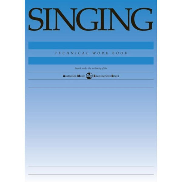 AMEB Singing Technical Work Book-Sheet Music-AMEB-Logans Pianos
