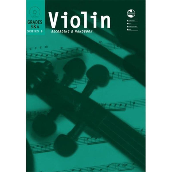 AMEB Violin Grade 3 & 4 Series 8 CD Recording & Handbook-Sheet Music-AMEB-Logans Pianos