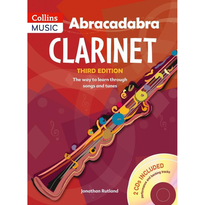 Abracadabra Clarinet Book 1-Sheet Music-Collins Music-Book/CD-Logans Pianos