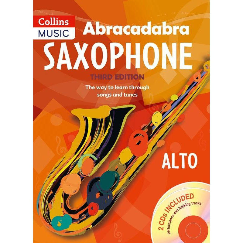 Abracadabra Saxophone Book 1-Sheet Music-Collins Music-Book Only-Logans Pianos