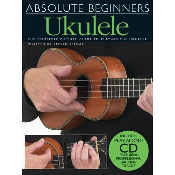 Absolute Beginners Ukulele Book/CD-Sheet Music-Wise Publications-Logans Pianos