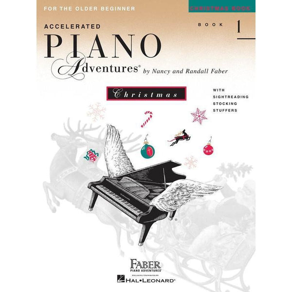 Accelerated Piano Adventures For the Older Beginner - Christmas Book 1-Sheet Music-Faber Piano Adventures-Logans Pianos