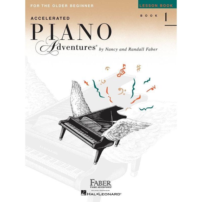 Accelerated Piano Adventures For the Older Beginner - Lesson Book 1-Sheet Music-Faber Piano Adventures-Logans Pianos