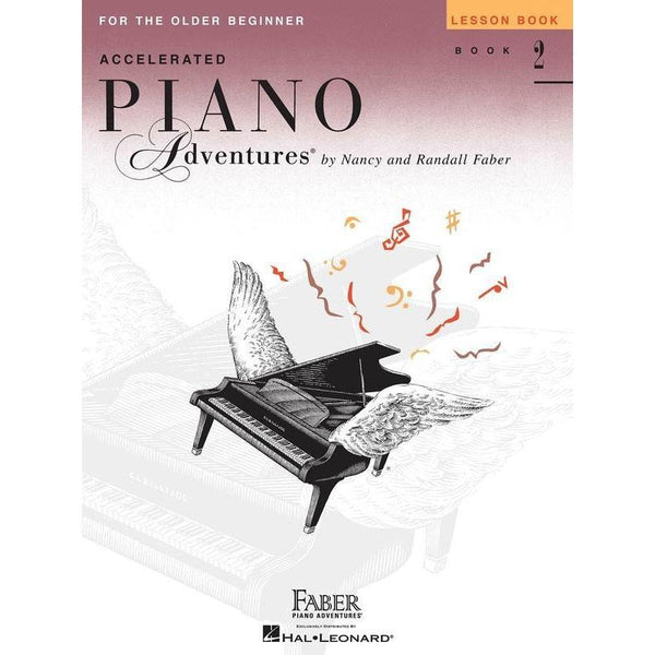 Accelerated Piano Adventures For the Older Beginner - Lesson Book 2-Sheet Music-Faber Piano Adventures-Logans Pianos
