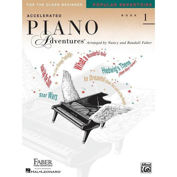 Accelerated Piano Adventures For the Older Beginner - Popular Repertoire Book 1-Sheet Music-Faber Piano Adventures-Logans Pianos