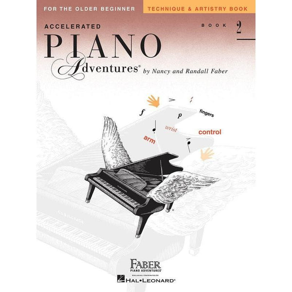 Accelerated Piano Adventures For the Older Beginner - Technique & Artistry Book 2-Sheet Music-Faber Piano Adventures-Logans Pianos