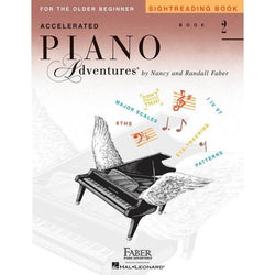 Accelerated Piano Adventures - Sightreading Book 2-Sheet Music-Faber Piano Adventures-Logans Pianos