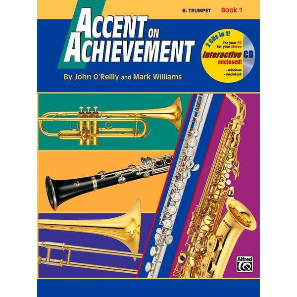 Accent on Achievement Book 1 Trumpet-Sheet Music-Alfred Music-Logans Pianos
