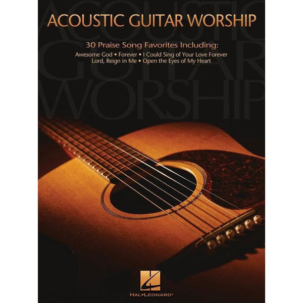Acoustic Guitar Worship-Sheet Music-Hal Leonard-Logans Pianos