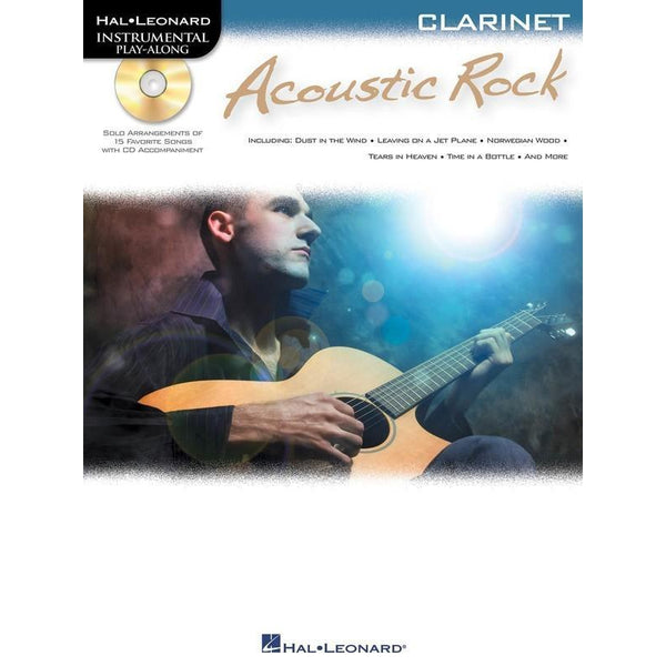 Acoustic Rock for Clarinet-Sheet Music-Hal Leonard-Logans Pianos