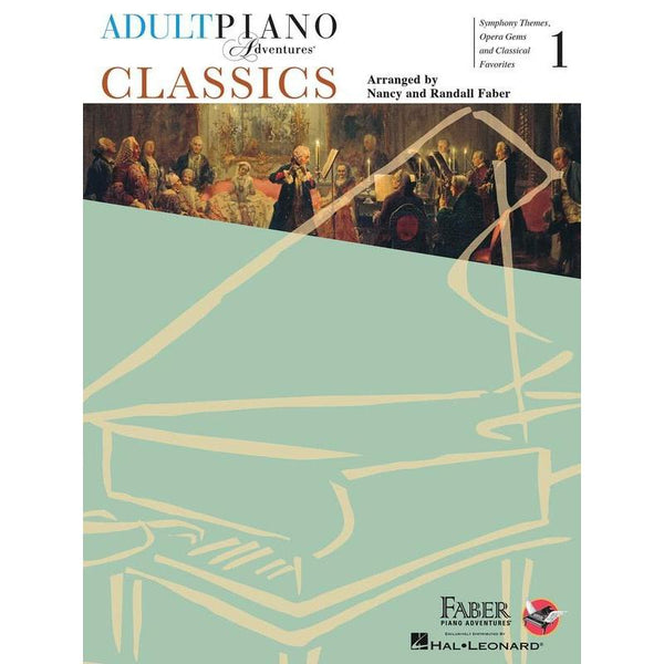 Adult Piano Adventures - Classics Book 1-Sheet Music-Faber Piano Adventures-Logans Pianos