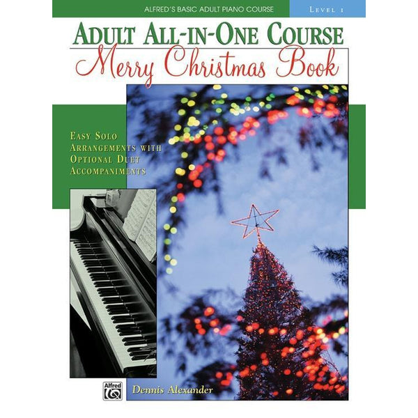 Alfred's Basic Adult Piano Course: All-In-One Merry Christmas 1-Sheet Music-Alfred Music-Logans Pianos