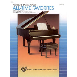Alfred's Basic Adult Piano Course: All-Time Favourites 1-Sheet Music-Alfred Music-Logans Pianos