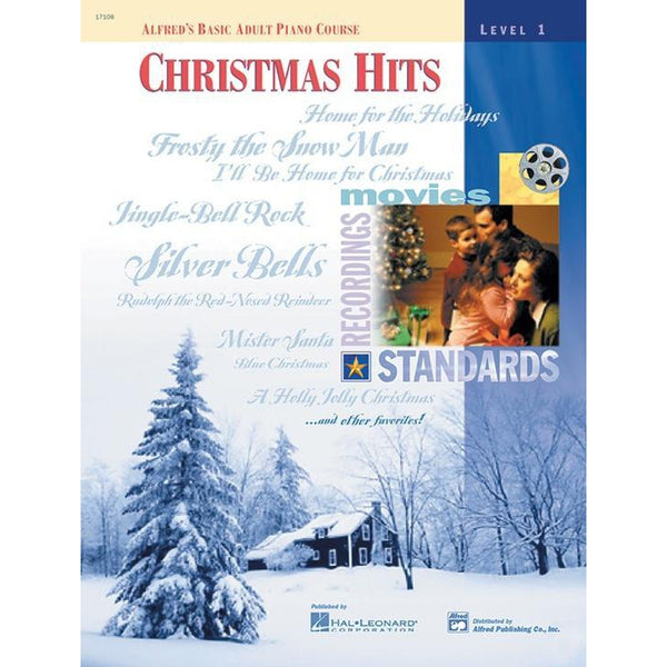 Alfred's Basic Adult Piano Course: Christmas Hits 1-Sheet Music-Alfred Music-Logans Pianos
