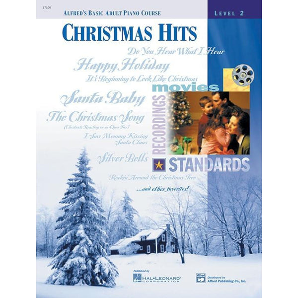 Alfred's Basic Adult Piano Course: Christmas Hits 2-Sheet Music-Alfred Music-Logans Pianos