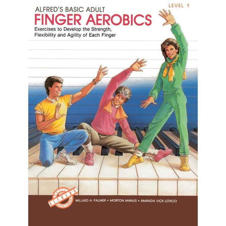 Alfred's Basic Adult Piano Course: Finger Aerobics 1-Sheet Music-Alfred Music-Logans Pianos
