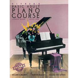 Alfred's Basic Adult Piano Course: Lesson Book 1-Sheet Music-Alfred Music-Book-Logans Pianos