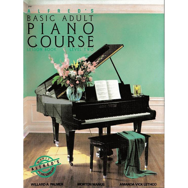 Alfred's Basic Adult Piano Course: Lesson Book 2-Sheet Music-Alfred Music-Book-Logans Pianos