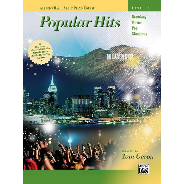 Alfred's Basic Adult Piano Course: Popular Hits 2-Sheet Music-Alfred Music-Logans Pianos