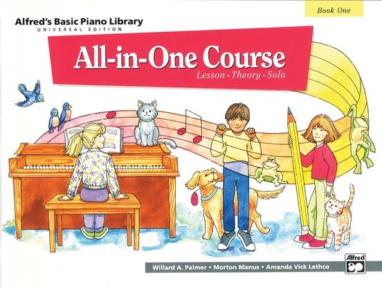Alfred's Basic Piano Course: All-In-One Book 1-Sheet Music-Alfred Music-Logans Pianos