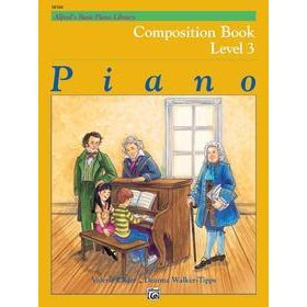 Alfred's Basic Piano Course: Composition 3-Sheet Music-Alfred Music-Logans Pianos