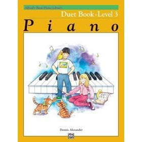 Alfred's Basic Piano Course: Duet 3-Sheet Music-Alfred Music-Logans Pianos