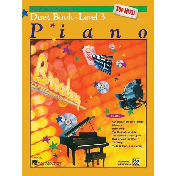 Alfred's Basic Piano Course: Duet Top Hits! 3-Sheet Music-Alfred Music-Logans Pianos