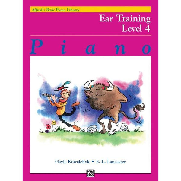 Alfred's Basic Piano Course: Ear Training 4-Sheet Music-Alfred Music-Logans Pianos