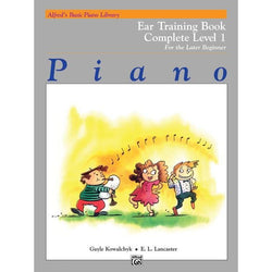 Alfred's Basic Piano Course: Ear Training Complete 1 (1A/1B)-Sheet Music-Alfred Music-Logans Pianos