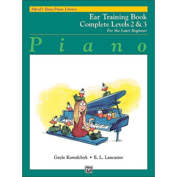 Alfred's Basic Piano Course: Ear Training Complete 2 & 3-Sheet Music-Alfred Music-Logans Pianos