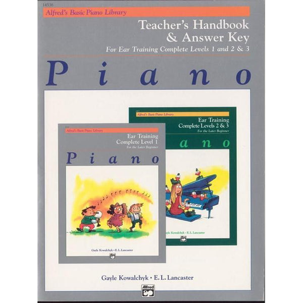 Alfred's Basic Piano Course: Ear Training Teacher's Handbook 1-3-Sheet Music-Alfred Music-Logans Pianos