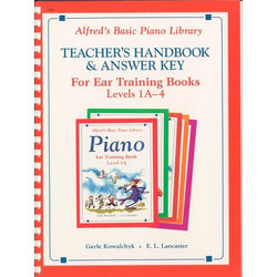 Alfred's Basic Piano Course: Ear Training Teacher's Handbook 1A-4-Sheet Music-Alfred Music-Logans Pianos