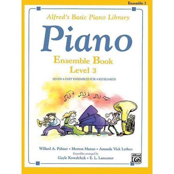 Alfred's Basic Piano Course: Ensemble 3-Sheet Music-Alfred Music-Logans Pianos