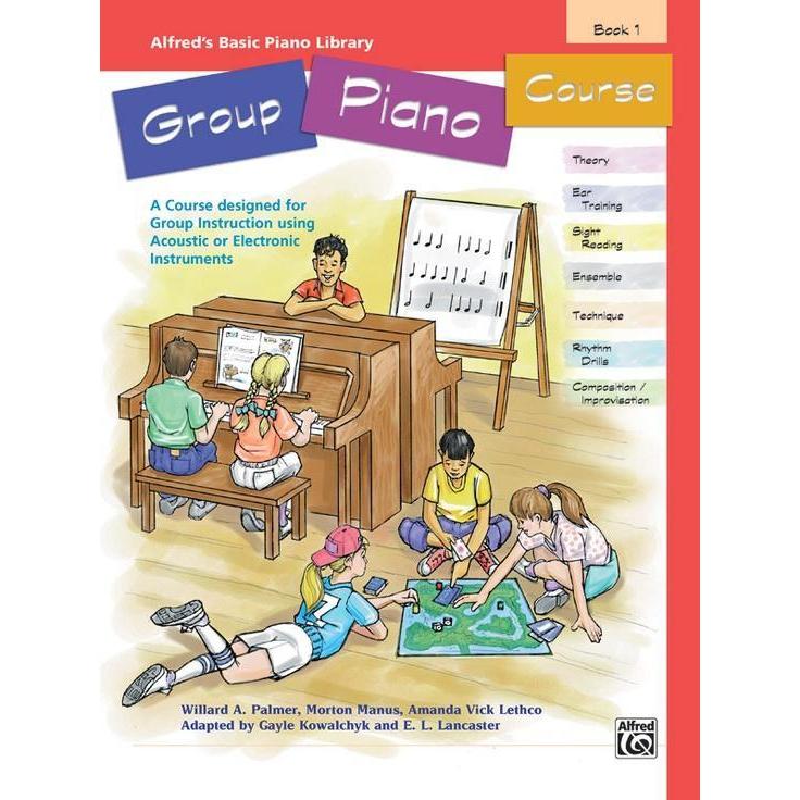 Alfred's Basic Piano Course: Group Piano Course 1-Sheet Music-Alfred Music-Book-Logans Pianos