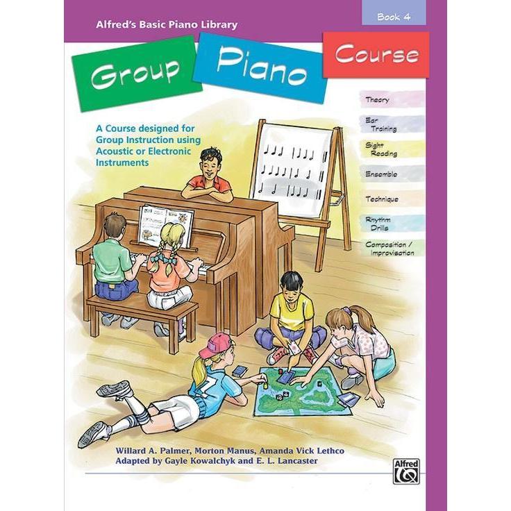 Alfred's Basic Piano Course: Group Piano Course 4-Sheet Music-Alfred Music-Book-Logans Pianos