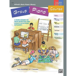 Alfred's Basic Piano Course: Group Piano Course Teacher's Handbook 1 & 2-Sheet Music-Alfred Music-Logans Pianos