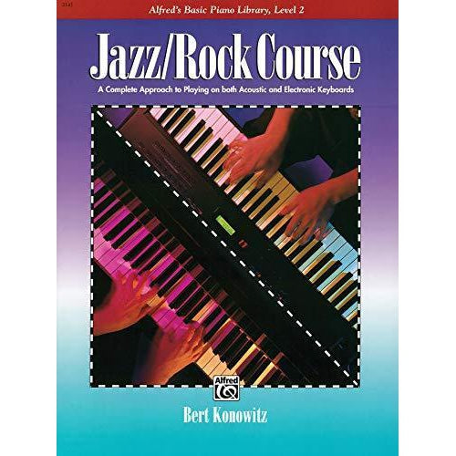 Alfred's Basic Piano Course: Jazz/Rock Improvisation 2-Sheet Music-Alfred Music-Logans Pianos
