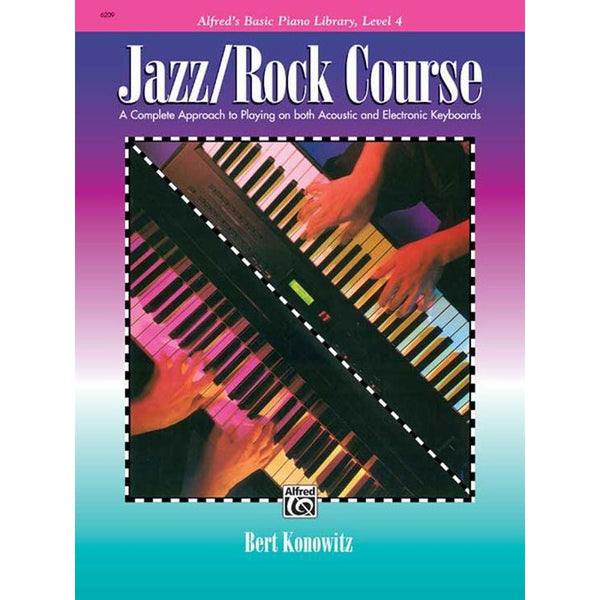 Alfred's Basic Piano Course: Jazz/Rock Lesson 4-Sheet Music-Alfred Music-Logans Pianos