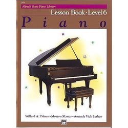 Alfred's Basic Piano Course: Lesson 6-Sheet Music-Alfred Music-Logans Pianos