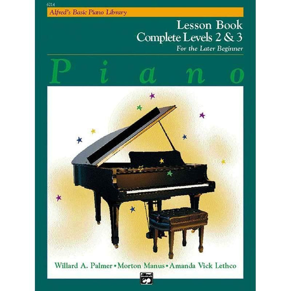 Alfred's Basic Piano Course Lesson Book 2 & 3 Later Beginner-Sheet Music-Alfred Music-Logans Pianos