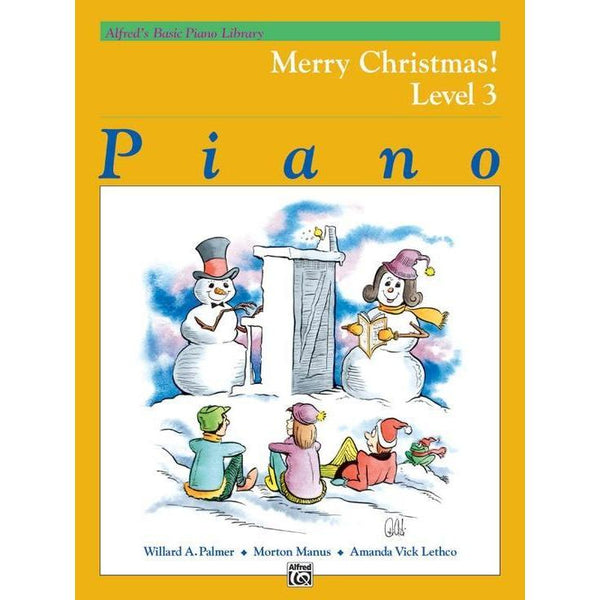 Alfred's Basic Piano Course: Merry Christmas! 3-Sheet Music-Alfred Music-Logans Pianos