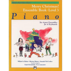Alfred's Basic Piano Course: Merry Christmas! Ensemble 3-Sheet Music-Alfred Music-Logans Pianos