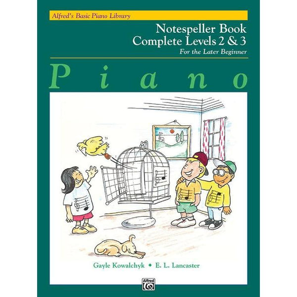 Alfred's Basic Piano Course: Notespeller Complete 2 & 3-Sheet Music-Alfred Music-Logans Pianos