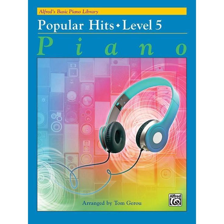 Alfred's Basic Piano Course: Popular Hits 5-Sheet Music-Alfred Music-Logans Pianos