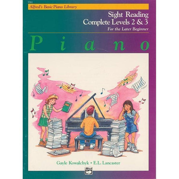 Alfred's Basic Piano Course: Sight Reading Complete 2 & 3-Sheet Music-Alfred Music-Logans Pianos
