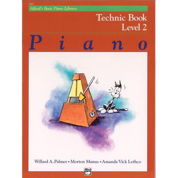 Alfred's Basic Piano Course: Technic 2-Sheet Music-Alfred Music-Logans Pianos