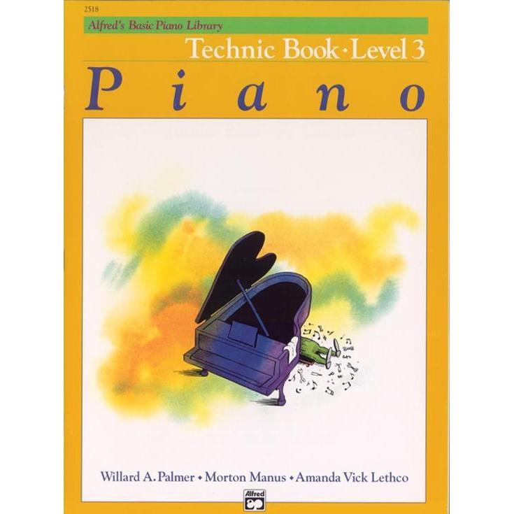 Alfred's Basic Piano Course: Technic 3-Sheet Music-Alfred Music-Logans Pianos