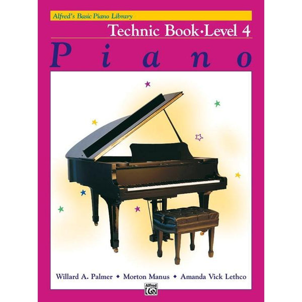 Alfred's Basic Piano Course: Technic 4-Sheet Music-Alfred Music-Logans Pianos